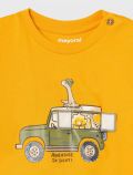 T-shirt manica corta Mayoral - giallo oro - 1