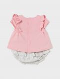 Completo 2 pezzi Newborn - rosa cipria - 3