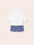 Completo maglia e pantalone Newborn - imperial blue - 2