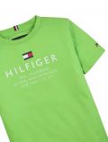 T-shirt manica corta Tommy Hilfigher - lime - 1