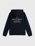 Maglia in felpa aperta Tommy Hilfigher - blu - 1