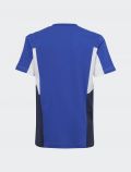 T-shirt manica corta sportiva Adidas - royal - 3