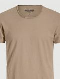 T-shirt manica corta Jack & Jones - beige - 1