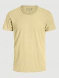 T-shirt manica corta Jack & Jones - vaniglia - 0