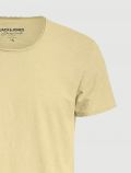 T-shirt manica corta Jack & Jones - vaniglia - 1