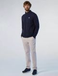 Maglia in felpa aperta North Sails - navy - 1