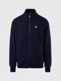 Maglia in felpa aperta North Sails - navy - 4