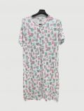Camicia da notte Silvia - rosa - 0
