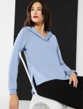 Maglia in felpa Street One - blue - 0