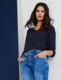 Maglia manica lunga Street One - deep blue - 0