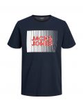 T-shirt manica corta Jack & Jones - navy - 4