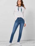 Pantalone jeans curvy Cecil - blu - 2