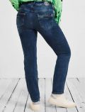 Pantalone jeans curvy Cecil - blu - 4