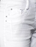 Pantalone jeans curvy Cecil - bianco - 1