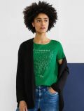 T-shirt manica corta Street One - green - 1