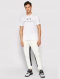 T-shirt manica corta Armani Exchange - bianco - 1