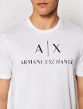 T-shirt manica corta Armani Exchange - bianco - 2