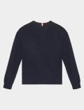 Pullover manica lunga Tommy Hilfigher - navy - 2