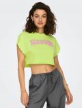 T-shirt manica corta Only - green - 0