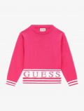 Pullover manica lunga Guess - fucsia - 0