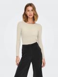Maglia manica lunga Jdy - zabaione - 0
