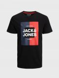 T-shirt manica corta Jack & Jones - black - 0