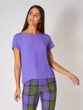 Camicia manica corta Emme - viola - 0