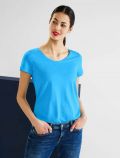 T-shirt manica corta Street One - blu - 0