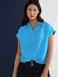 Camicia manica corta casual Street One - blu - 1