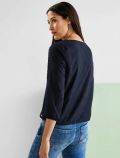 Camicia manica lunga Street One - deep blue - 3