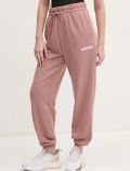 Pantalone lungo sportivo Adidas - rosa antico - 0