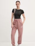 Pantalone lungo sportivo Adidas - rosa antico - 2