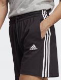 Pantalone corto sportivo Adidas - nero bianco - 1