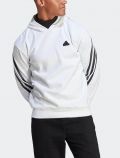 Felpa sportiva Adidas - white - 1