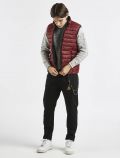 Gilet Over-d - nero bordeaux - 1