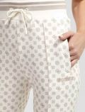 Pantalone in felpa sport Guess - crema - 1