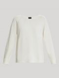 Maglia manica lunga curvy Persona - bianco - 3