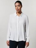 Camicia manica lunga curvy Persona - bianco - 0