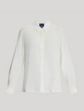 Camicia manica lunga curvy Persona - bianco - 3