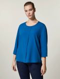 Camicia manica lunga curvy Persona/now - lapis - 0