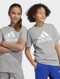 T-shirt manica corta sportiva Adidas - grigio - 1