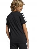 T-shirt manica corta sportiva Adidas - nero bianco - 8