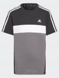 T-shirt manica corta sportiva Adidas - black - 1