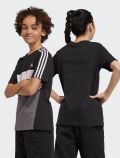 T-shirt manica corta sportiva Adidas - black - 4