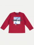 T-shirt manica lunga Chicco - rosso - 0