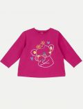 T-shirt manica lunga Chicco - rosa scuro - 0