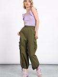 Pantalone Susy Mix - verde militare - 1