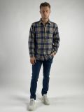Camicia manica lunga flanella Levi's - blu beige - 2