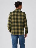 Camicia manica lunga flanella Levi's - verde militare - 2
