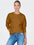 Pullover manica lunga Only - zucca - 0